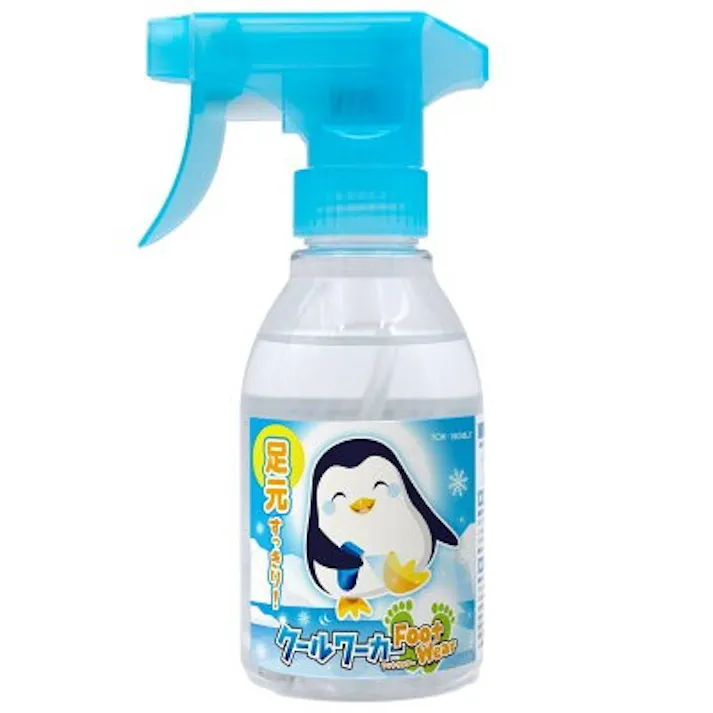 東神電気 冷感持続スプレー クールワーカー FootWear 180ml 足のニオイ対策に!柿タンニンの消臭効果 TCW-180MLF 4580519170723