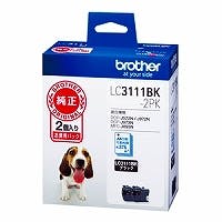 インクカートリッジ ブラック2個パック LC3111BK-2PK インクカートリッジ・インクリボン インクカートリッジ ブラック2個パック LC3111BK-2PK インクカートリッジ・インクリボン