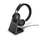 Jabra Evolve2 65 MS Stereo USB-A Stand Black