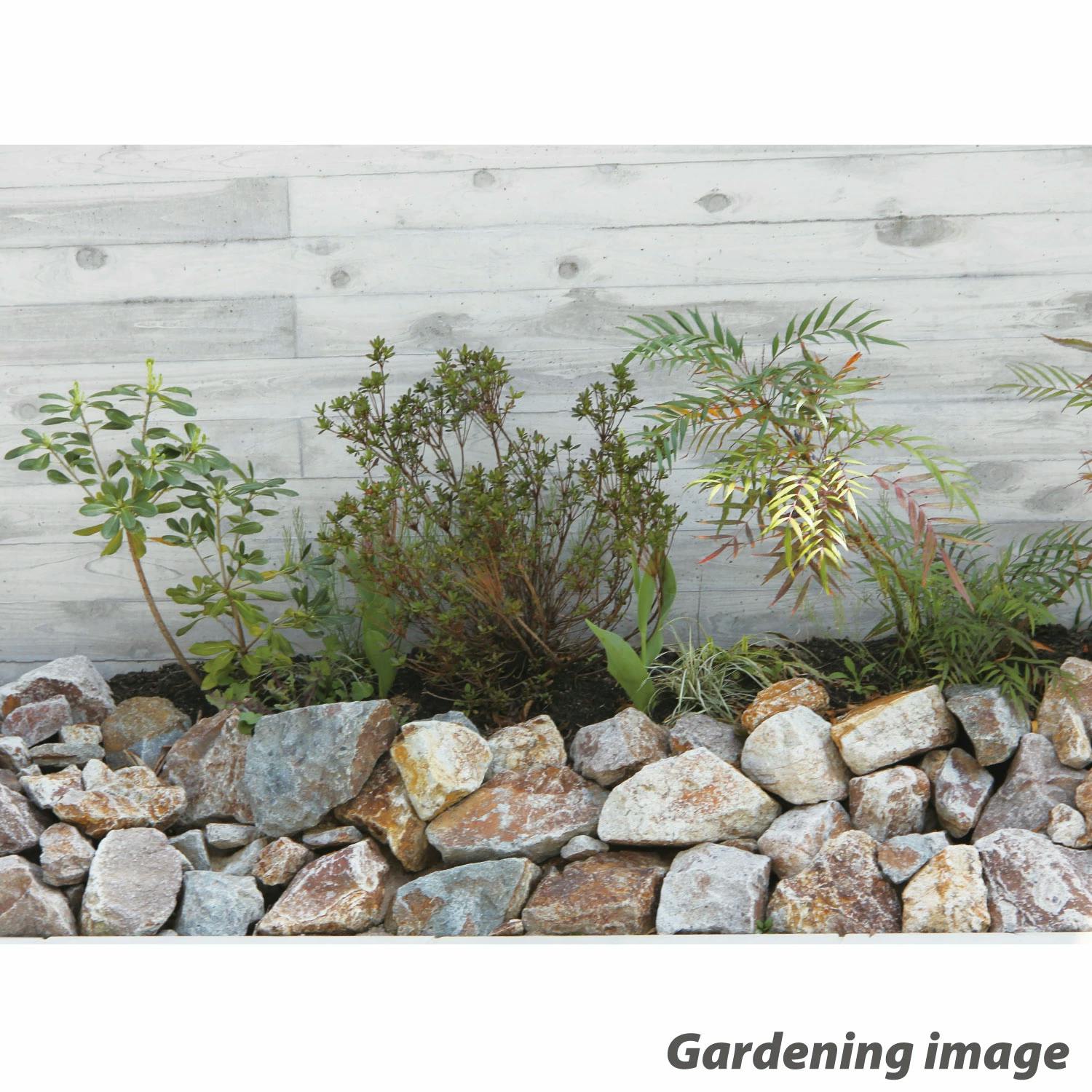 庭石】 ロックガーデン 石 割栗石 【ワイルドロック S】【22kg