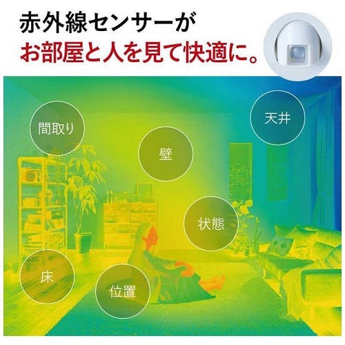 エアコン 本体のみ (霧ヶ峰) おもに10畳用 (冷房：8～12畳/暖房