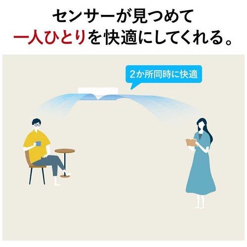エアコン 本体のみ (霧ヶ峰) おもに20畳用 (冷房：17～26畳/暖房：16