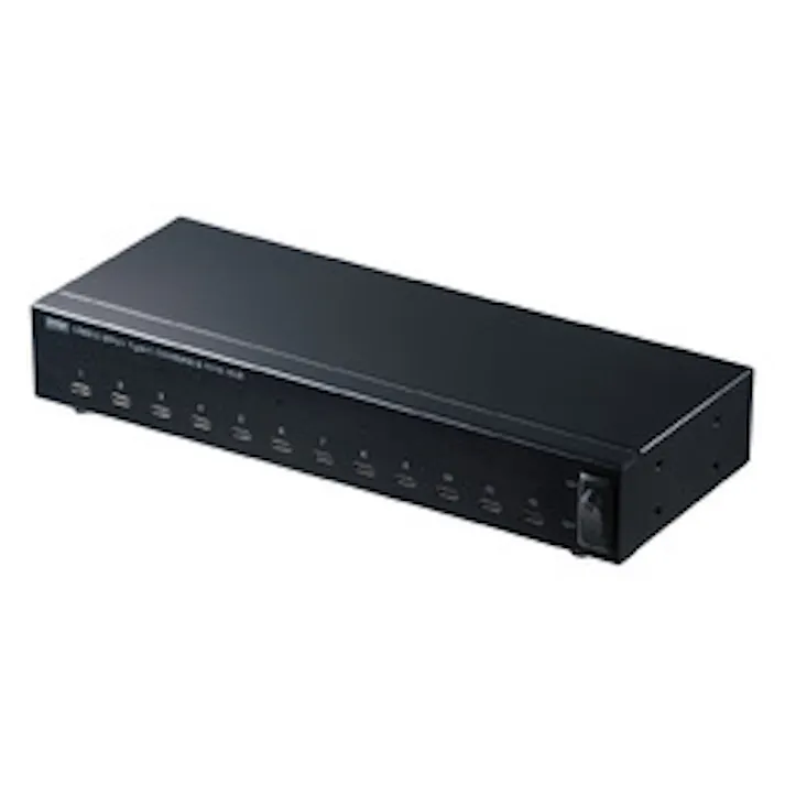 USB2.0 Type-C 12ポートハブ メーカー在庫品