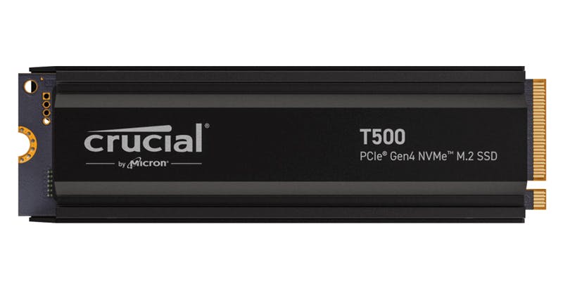 Crucial T500 4TB PCIe Gen4 NVMe M.2 SSD with heatsink 目安在庫=△ 外付けドライブ・ストレージ Crucial T500 4TB PCIe Gen4 NVMe M.2 SSD with heatsink 目安在庫=△ 外付けドライブ・ストレージ