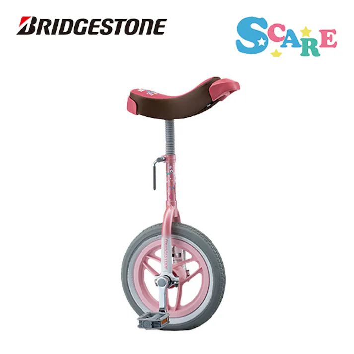 BRIDGESTONE(ブリヂストン) スケアクロウ 12インチ ピンク SCW12.A 一輪車