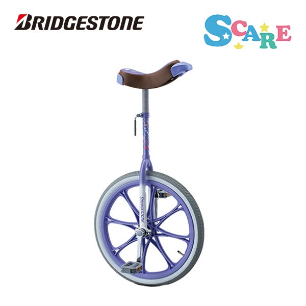 ブリヂストン 一輪車スケアクロウ 20サイズ ラベンダー SCW20