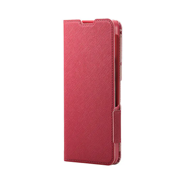 シンプルスマホ6/レザーケース/手帳型/UltraSlim/Flowers/薄型/磁石付き/デ メーカー在庫品