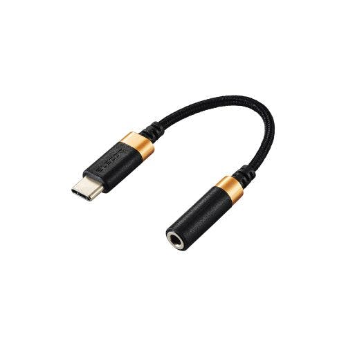 USB Type-C(TM) - φ3.5mm変換ケーブル(高耐久) ブラック メーカー在庫品 パソコン・周辺機器 USB Type-C(TM) - φ3.5mm変換ケーブル(高耐久) ブラック メーカー在庫品 パソコン・周辺機器