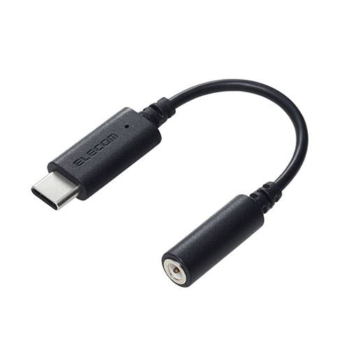 USB Type-C(TM) - φ3.5mm変換ケーブル ブラック メーカー在庫品 パソコン・周辺機器 USB Type-C(TM) - φ3.5mm変換ケーブル ブラック メーカー在庫品 パソコン・周辺機器