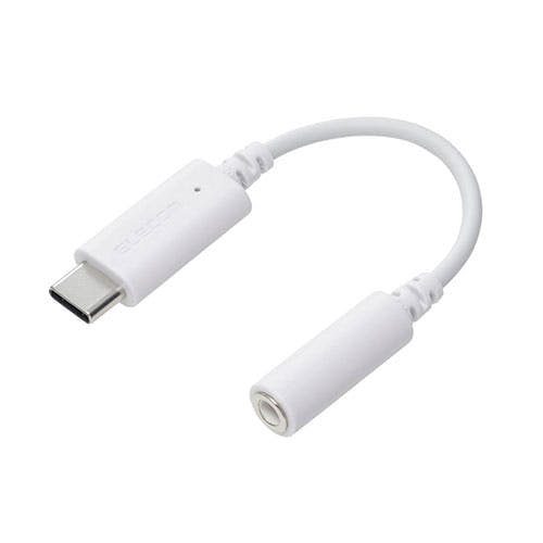 USB Type-C(TM) - φ3.5mm変換ケーブル ホワイト メーカー在庫品 パソコン・周辺機器 USB Type-C(TM) - φ3.5mm変換ケーブル ホワイト メーカー在庫品 パソコン・周辺機器