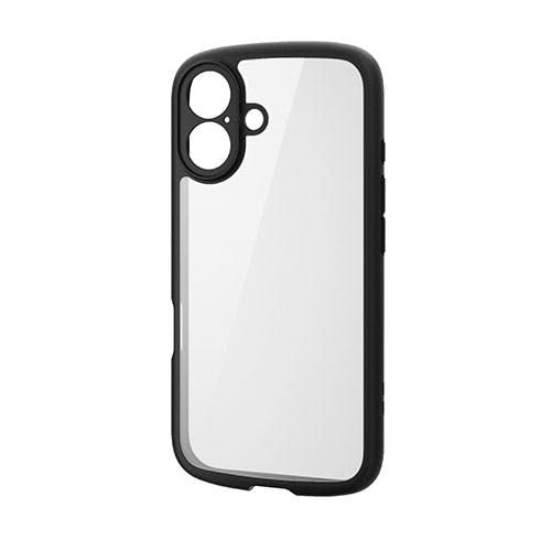 iPhone 16 TOUGH SLIM LITE ハイブリッドケース フレームカラー 極限 ブラック PM-A24ATSLFCK メーカー在庫品 ケース・ストラップ iPhone 16 TOUGH SLIM LITE ハイブリッドケース フレームカラー 極限 ブラック PM-A24ATSLFCK メーカー在庫品 ケース・ストラップ