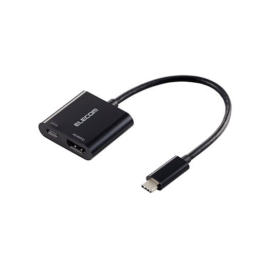 USB Type-C(TM) - HDMI(R)変換アダプター 1ポート USB PD ブラック メーカー在庫品 パソコン・周辺機器 USB Type-C(TM) - HDMI(R)変換アダプター 1ポート USB PD ブラック メーカー在庫品 パソコン・周辺機器