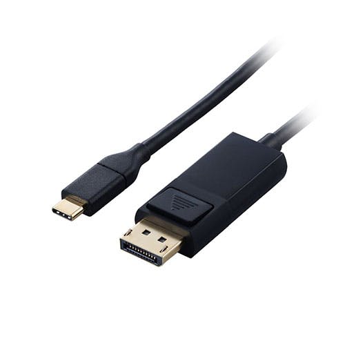 USB Type-C(TM) - DisplayPort(TM)変換ケーブル 2m ブラック メーカー在庫品 パソコン・周辺機器 USB Type-C(TM) - DisplayPort(TM)変換ケーブル 2m ブラック メーカー在庫品 パソコン・周辺機器