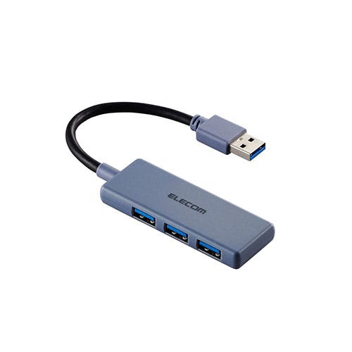 USB 5Gbpsハブ 3ポート ネイビー パソコン・周辺機器 USB 5Gbpsハブ 3ポート ネイビー パソコン・周辺機器