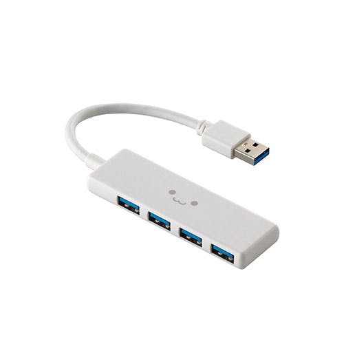 USB 5Gbpsハブ 4ポート しろちゃん(ホワイト×ブラック) メーカー在庫品 パソコン・周辺機器 USB 5Gbpsハブ 4ポート しろちゃん(ホワイト×ブラック) メーカー在庫品 パソコン・周辺機器