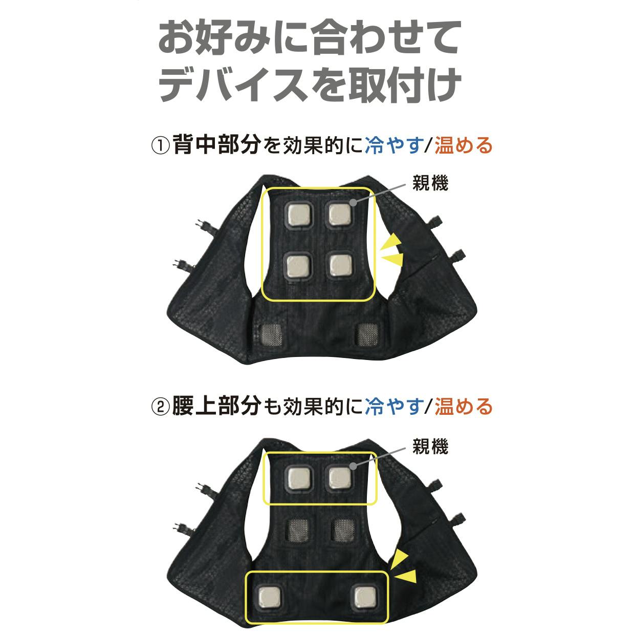 2025年夏 新作 フルセット】 大進 冷暖切替えベスト ペルチェ