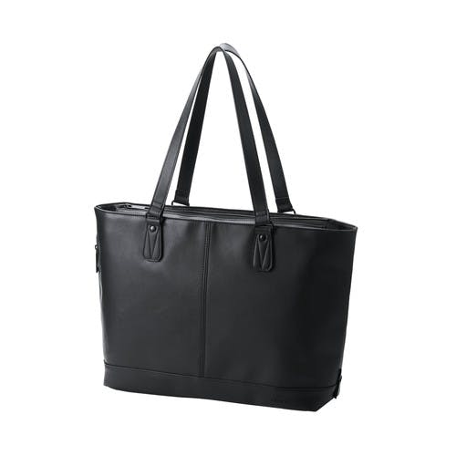 トートバッグ 肩掛ケ 自立式 大容量 15L 前面アオリポケット付 ブラック メーカー在庫品 パソコン・周辺機器 トートバッグ 肩掛ケ 自立式 大容量 15L 前面アオリポケット付 ブラック メーカー在庫品 パソコン・周辺機器