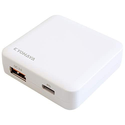 PD/QC3.0対応ACアダプター20W(白) 目安在庫=△ 電源ケーブル・延長コード PD/QC3.0対応ACアダプター20W(白) 目安在庫=△ 電源ケーブル・延長コード