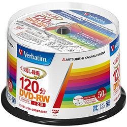 DVD-RW (Video with CPRM) 繰り返し録画用 120分 1-2倍速 50枚スピンドルケ 目安在庫=△ CD・DVD・ブルーレイディスク DVD-RW (Video with CPRM) 繰り返し録画用 120分 1-2倍速 50枚スピンドルケ 目安在庫=△ CD・DVD・ブルーレイディスク