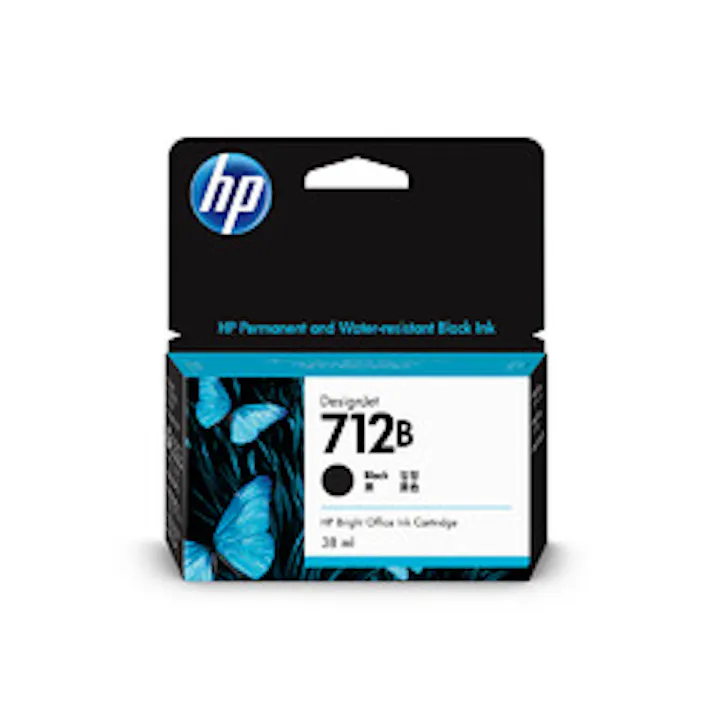 3ED28A HP712Bインクカートリッジ ブラック38ml