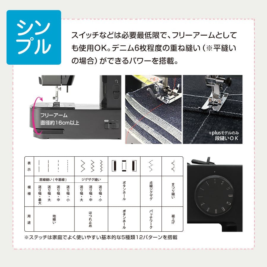 子育てにちょうどいいミシン MM-10 II アックスヤマザキ ミシン 電動