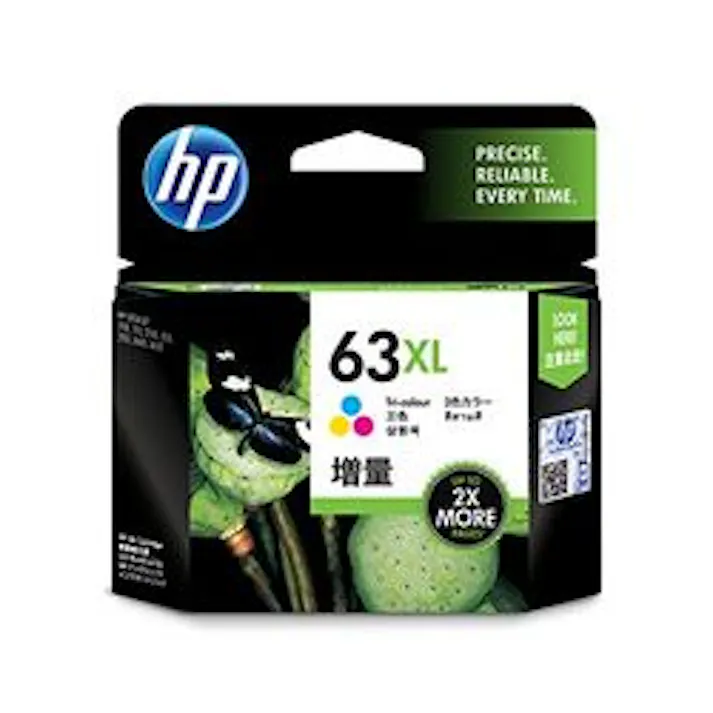 HP63XL インクカートリッジ カラー(増量) F6U63AA 目安在庫=○