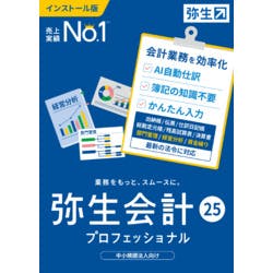 弥生会計 25 プロフェッショナル 通常版 <インボイス制度・電子帳簿保存法(対応OS:その他) 目安在庫=△ パソコン・周辺機器 弥生会計 25 プロフェッショナル 通常版 <インボイス制度・電子帳簿保存法(対応OS:その他) 目安在庫=△ パソコン・周辺機器
