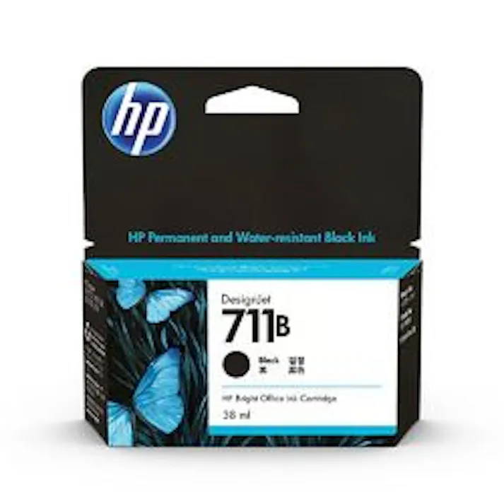 3WX00A HP711Bインクカートリッジ ブラック38ml 目安在庫=△