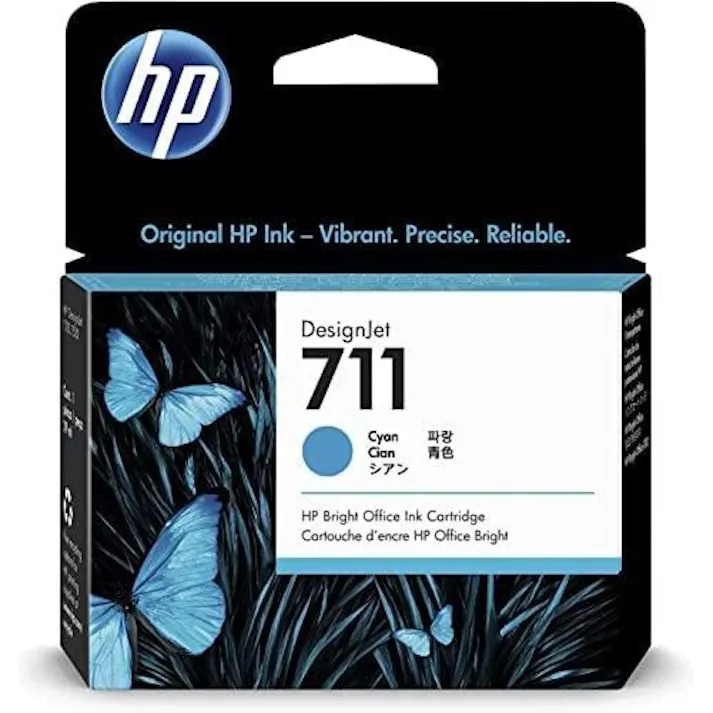 HP711インクカートリッジ シアン29ml CZ130A