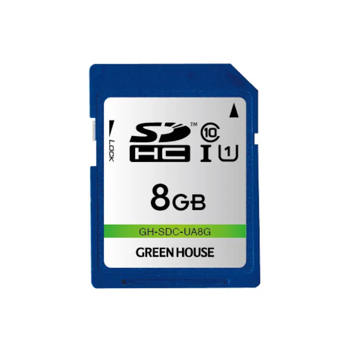 GH-SDC-UA8G SDHCカード UHS-I U1 クラス10 8GB