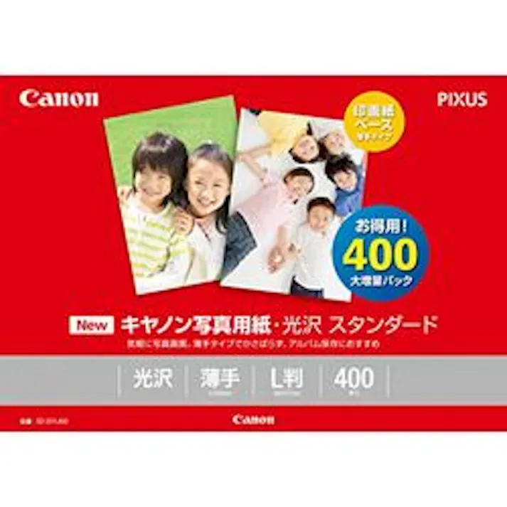 SD-201L400 写真用紙・光沢 スタンダード L版 400枚