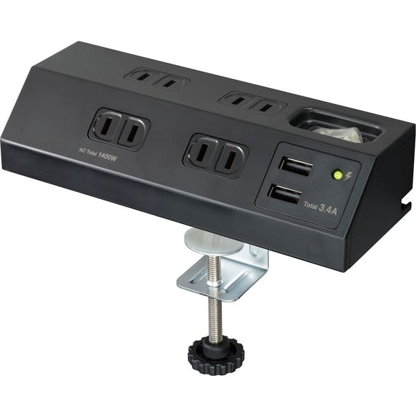 集中スイッチデスクUSBタップ 電源ケーブル・延長コード 集中スイッチデスクUSBタップ 電源ケーブル・延長コード