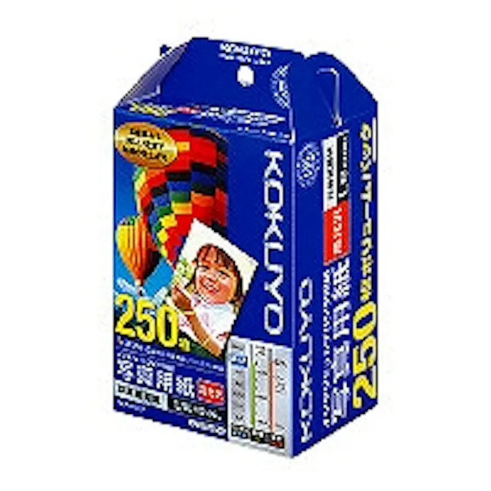 KJ-D12L-250N IJP用写真用紙 印画紙原紙(高光沢) L版 250枚 目安在庫=△