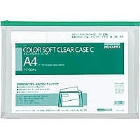 クケ-334G カラーソフトクリヤーケースC S型・マチ付き(軟質)A4 目安在庫=○ 事務用品 クケ-334G カラーソフトクリヤーケースC S型・マチ付き(軟質)A4 目安在庫=○ 事務用品
