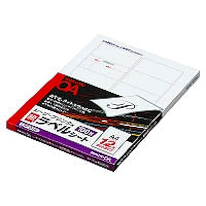 LBP-A192 LBP用ラベル A4 12面 100枚 目安在庫=△
