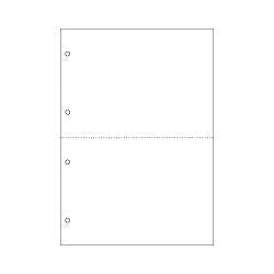 マルチプリンタ帳票エコノミー A4白紙2面 4穴 BPE2003 目安在庫=○ プリンター用紙・コピー用紙 マルチプリンタ帳票エコノミー A4白紙2面 4穴 BPE2003 目安在庫=○ プリンター用紙・コピー用紙