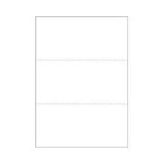 マルチプリンタ帳票エコノミー A4白紙3面 BPE2004