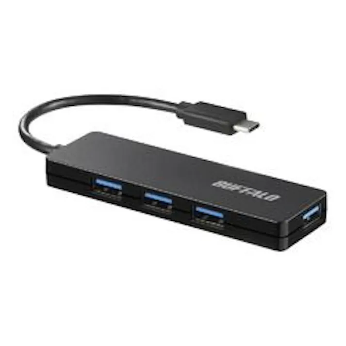 BSH4U120C1BK USB3.1(Gen1) TypeC4ポート バスパワーハブ ブラック 目安在庫=△