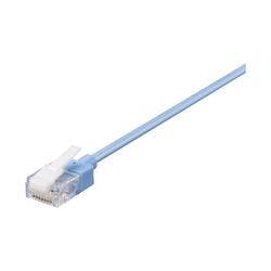 ツメ折れないCat6A LANケーブルスリム小型コネクター 3m ブルー 目安在庫=△ パソコン・周辺機器 ツメ折れないCat6A LANケーブルスリム小型コネクター 3m ブルー 目安在庫=△ パソコン・周辺機器