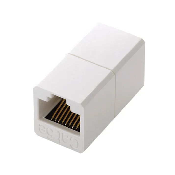 コンパクトRJ45延長コネクタ(エンハンスドカテゴリー5対応)