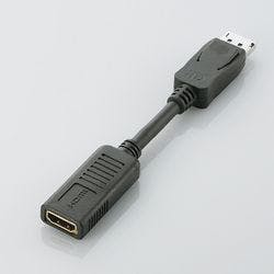 DisplayPort-HDMI変換アダプタ ディスプレイポートオス-HDMIメス 目安在庫=△ パソコン・周辺機器 DisplayPort-HDMI変換アダプタ ディスプレイポートオス-HDMIメス 目安在庫=△ パソコン・周辺機器