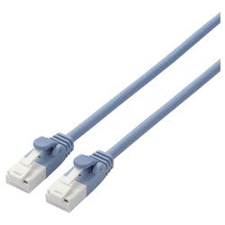 やわらかLANケーブル CAT6A 爪折れ防止 1.0m ブルー LD-GPAYT BU10 目安在庫=△ パソコン・周辺機器 やわらかLANケーブル CAT6A 爪折れ防止 1.0m ブルー LD-GPAYT BU10 目安在庫=△ パソコン・周辺機器