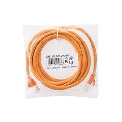 RoHS CAT6 爪折れ防止 LANケーブル 3m 簡易パッケージ(オレンジ) 目安在庫=△ パソコン・周辺機器 RoHS CAT6 爪折れ防止 LANケーブル 3m 簡易パッケージ(オレンジ) 目安在庫=△ パソコン・周辺機器