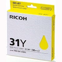 GXカートリッジイエロー GC31Y 515746 目安在庫=△ インクカートリッジ・インクリボン GXカートリッジイエロー GC31Y 515746 目安在庫=△ インクカートリッジ・インクリボン