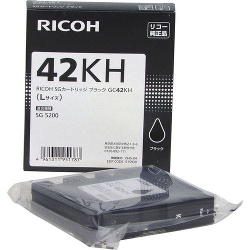 515930 RICOH SGカートリッジ ブラック GC42KH 目安在庫=○ インクカートリッジ・インクリボン 515930 RICOH SGカートリッジ ブラック GC42KH 目安在庫=○ インクカートリッジ・インクリボン