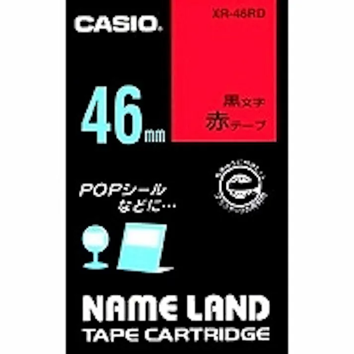 XR-46RD カシオネームランドテープ 目安在庫=△