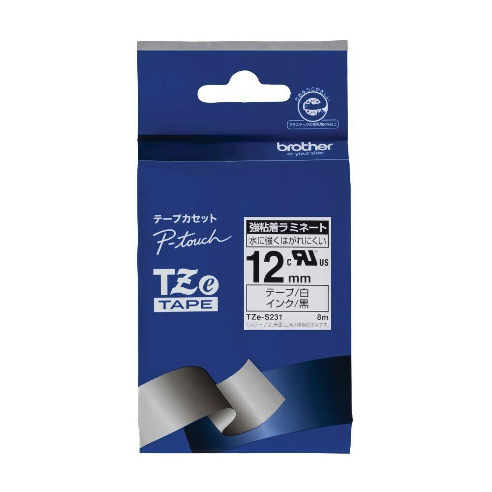 強粘着ラミネートテープ TZe-S231 インクカートリッジ・インクリボン 強粘着ラミネートテープ TZe-S231 インクカートリッジ・インクリボン