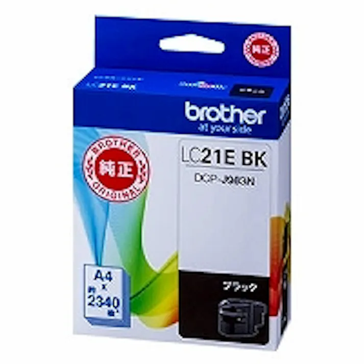 インクカートリッジ ブラック LC21EBK 目安在庫=△