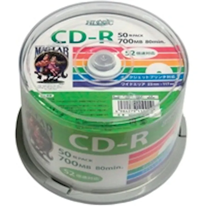 データ用CD-R 52倍速 50枚 スピンドル HDCR80GP50 目安在庫=△