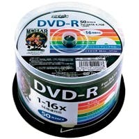 データ用DVD-R 16倍速 50枚 スピンドル HDDR47JNP50 | 記録メディア